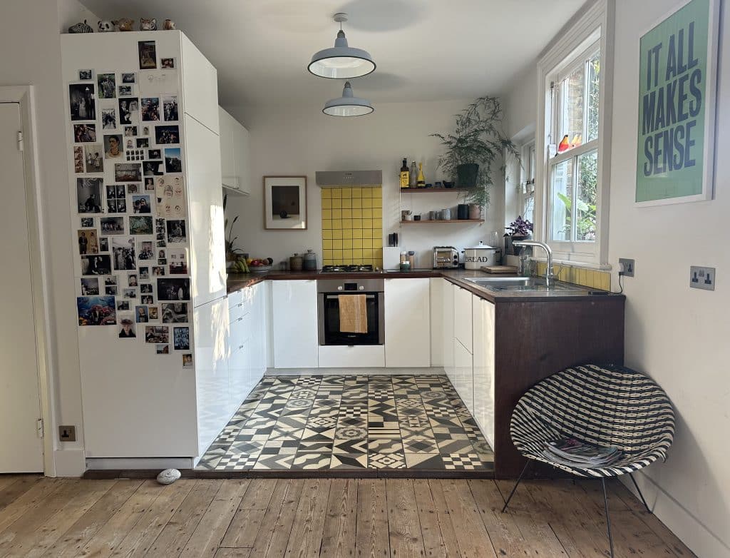 KELLERTON south east london terrace house shoot location KITCHEN 4