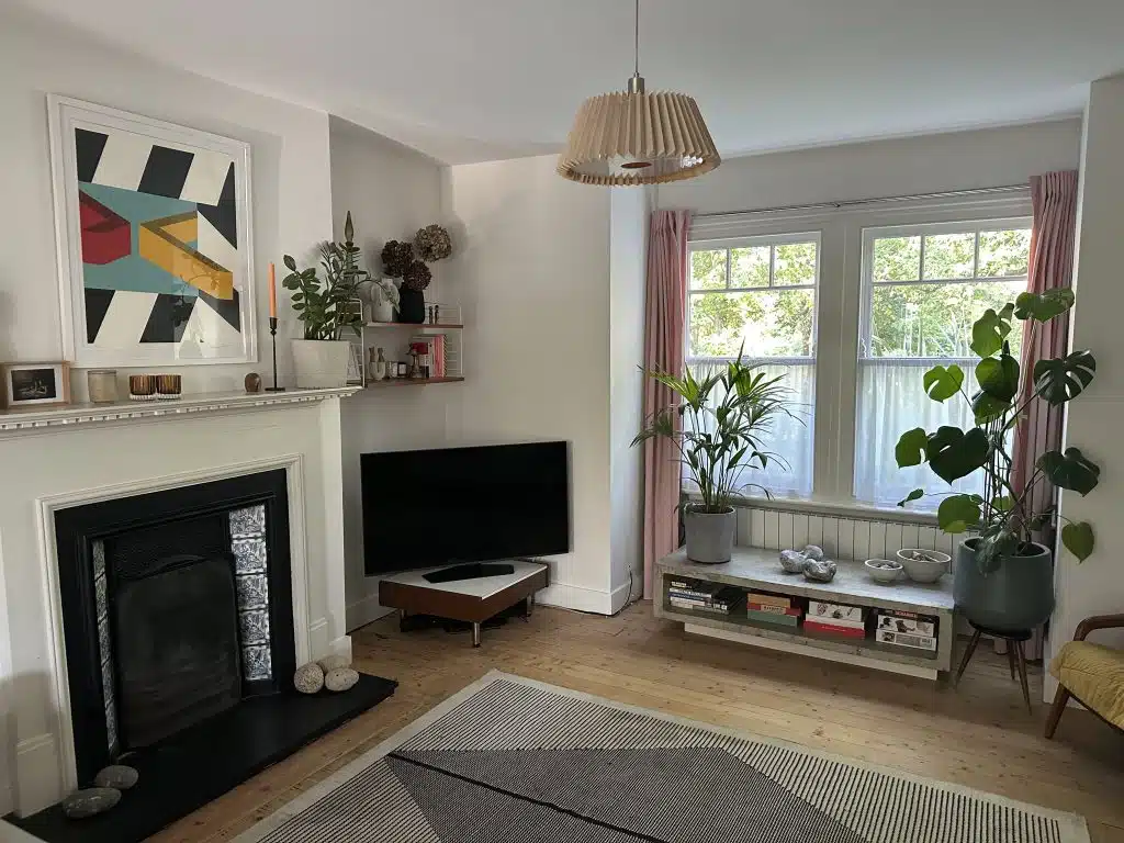 KELLERTON south east london terrace house shoot location SITTING ROOM 2 2