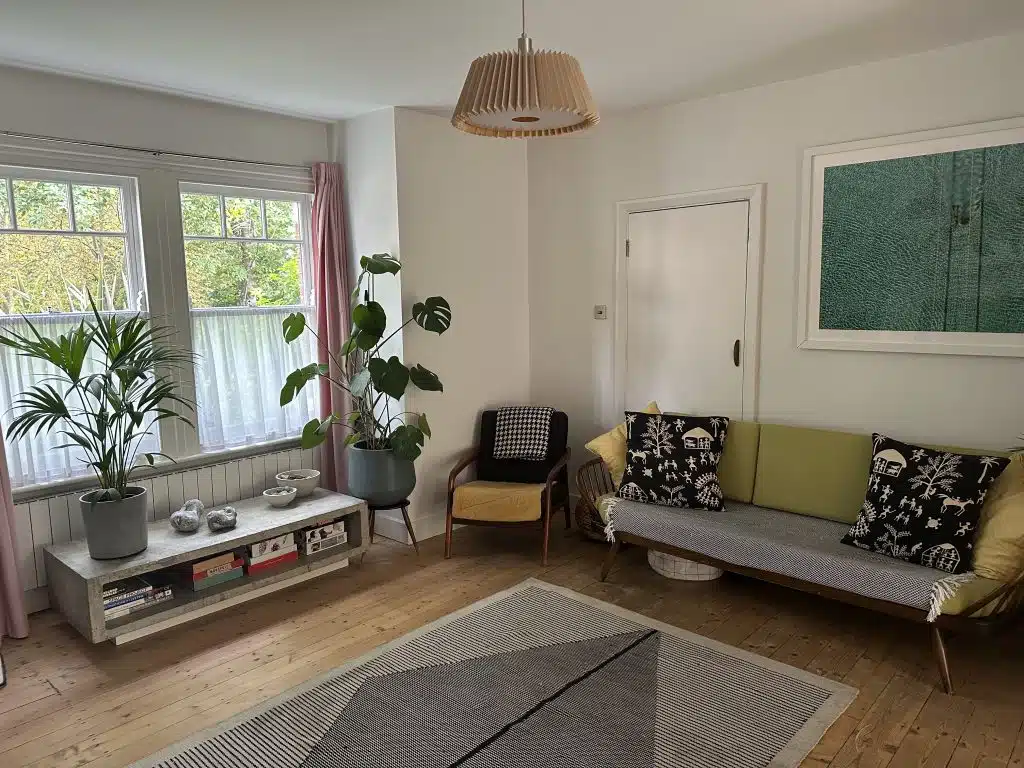 KELLERTON south east london terrace house shoot location STTING ROOM 5 2