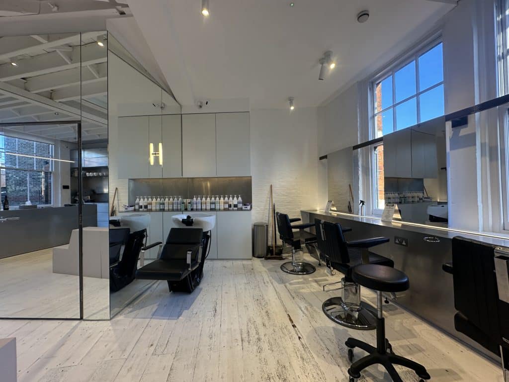SALT SALON contemporary hair salon shoot location venue south east london IMG 7396