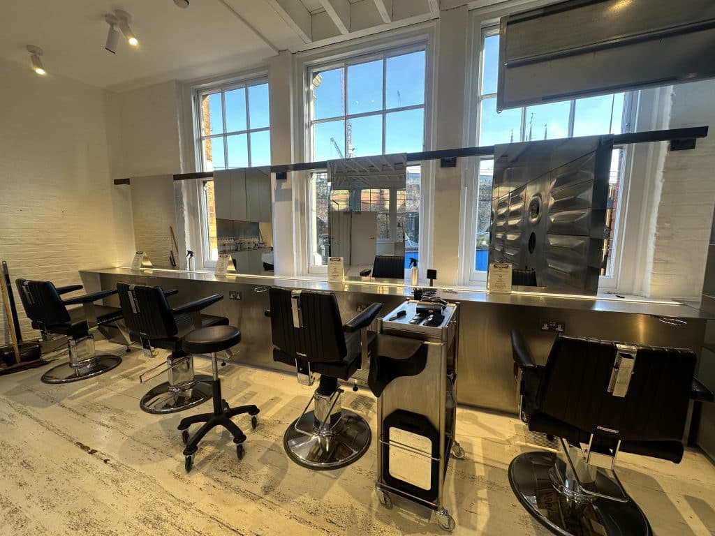 SALT SALON contemporary hair salon shoot location venue south east london IMG 7397