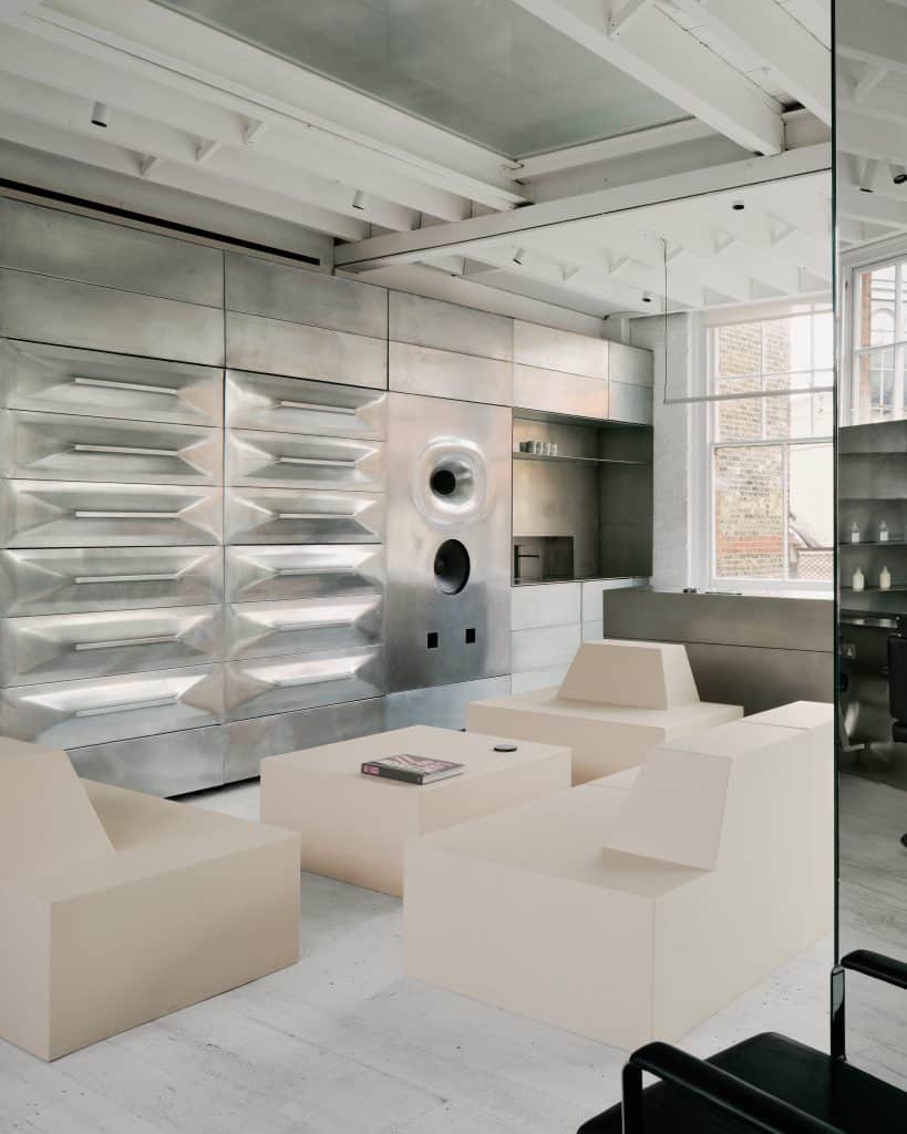 SALT SALON contemporary hair salon shoot location venue south east london Salt Salon Unknown Works © Henry Woide High Res 0201