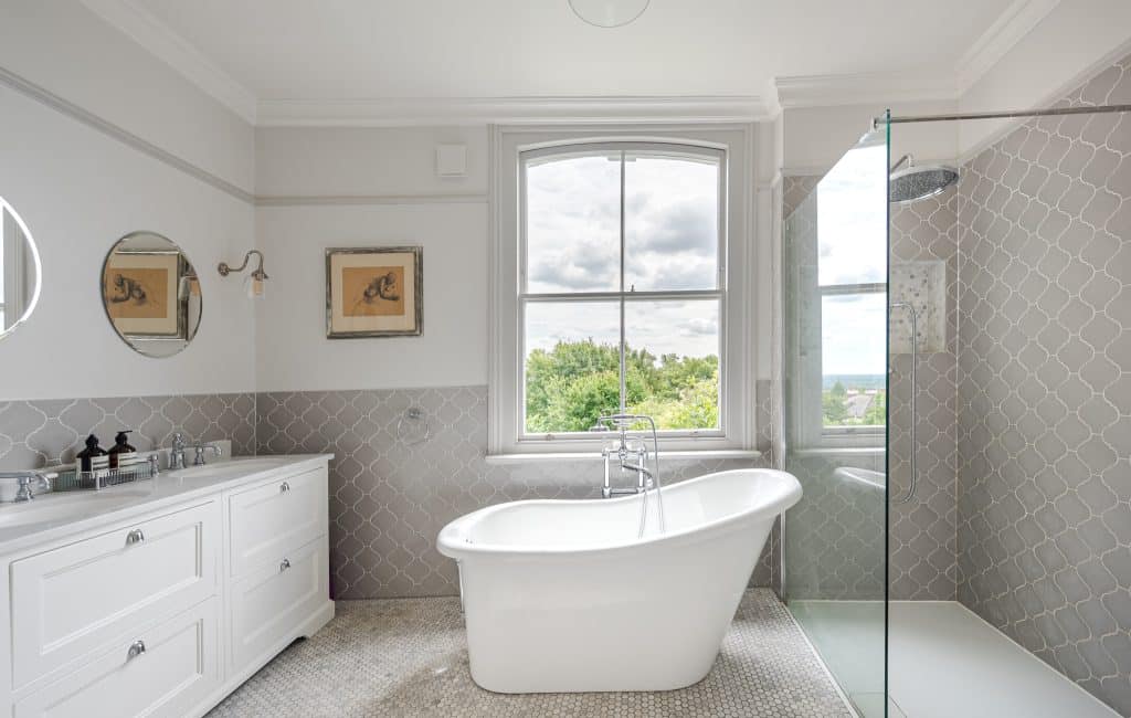 CRYSTAL PALACE HOUSE south east london luxury location house Location Creation: Crystal Palace: bathroom