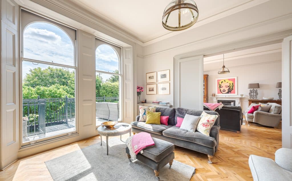 CRYSTAL PALACE HOUSE south east london luxury location house Location Creation: Crystal Palace: sitting room