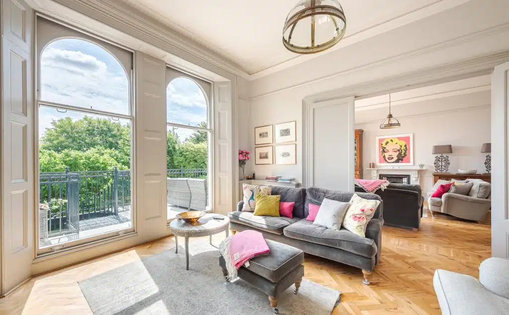 CRYSTAL PALACE HOUSE south east london luxury location house Location Creation: Crystal Palace: sitting room