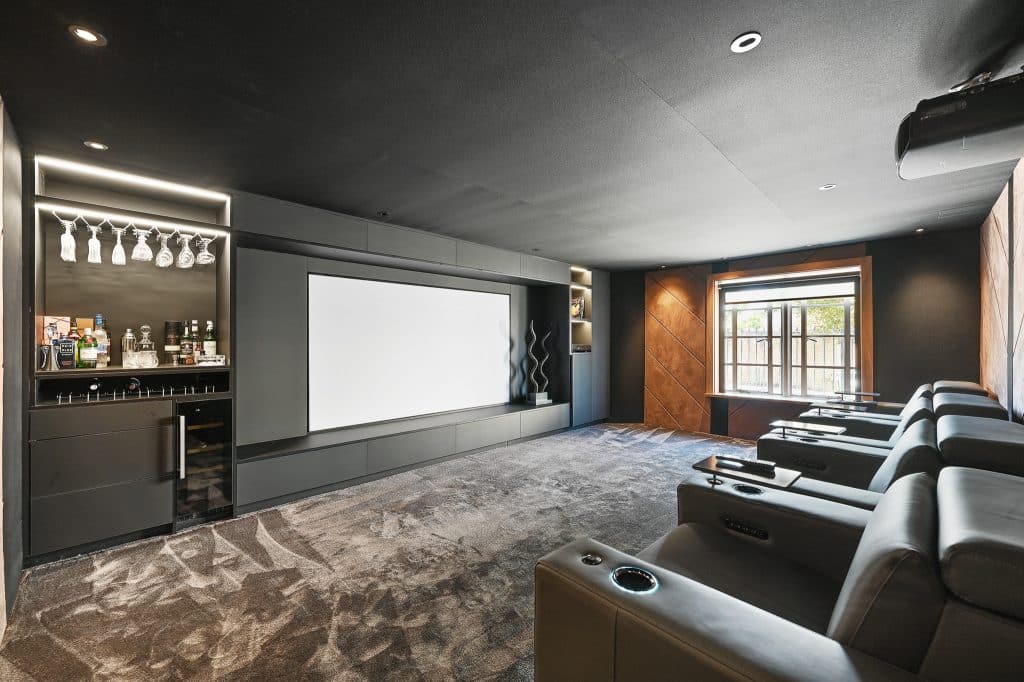 HARROW HOUSE large contempoary victorian location house West Hill House Cinema Room