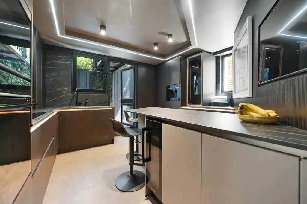 HARROW HOUSE large contempoary victorian location house West Hill House Kitchen Door View