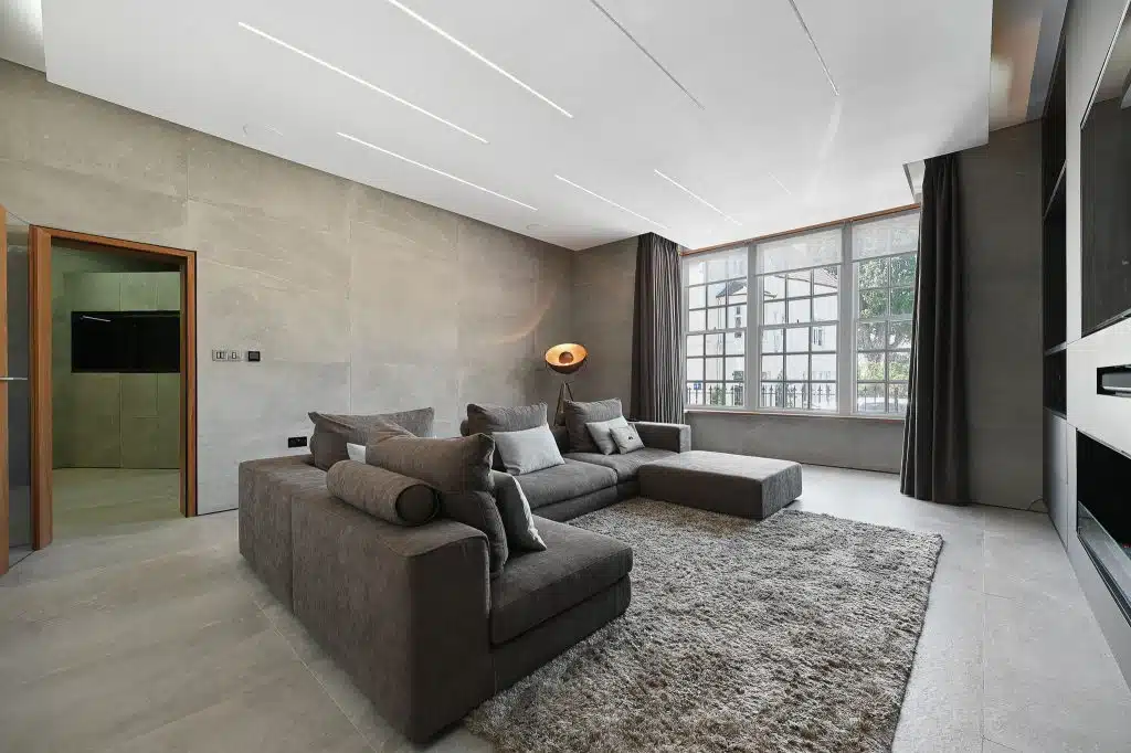 HARROW HOUSE large contempoary victorian location house West Hill House Living Room Window View