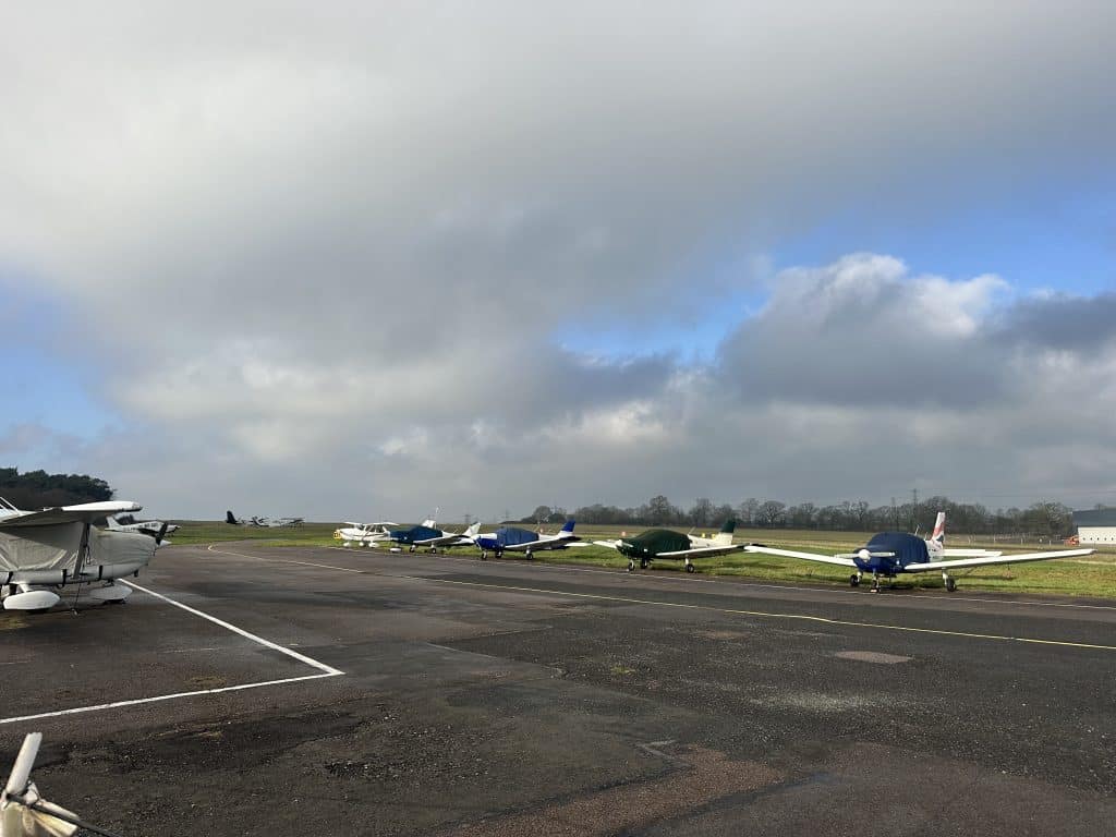 HERTORDSHIRE COUNTRY ESTATE airfield : glamping site : hangars shoot location IMG 6997