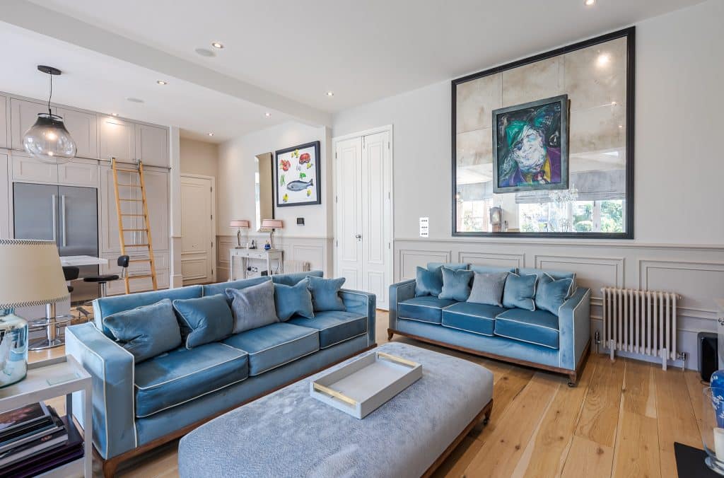 Macaulay Road Clapham Old Town Victorian location house Location Creation: Macaulay Road: living space