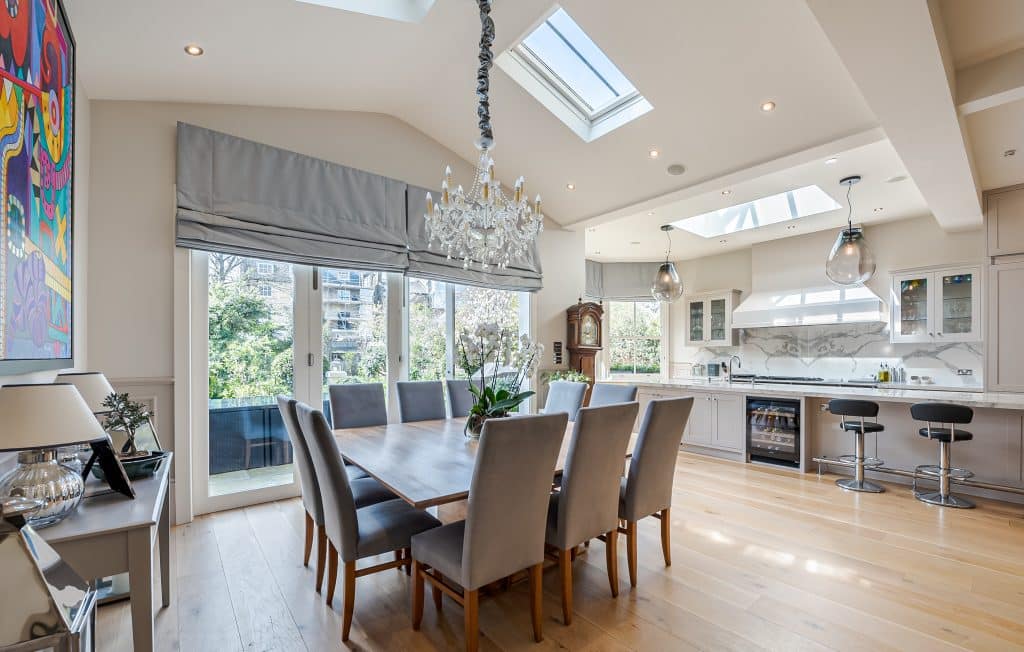 Macaulay Road Clapham Old Town Victorian location house Location Creation: Macaulay Road: open plan