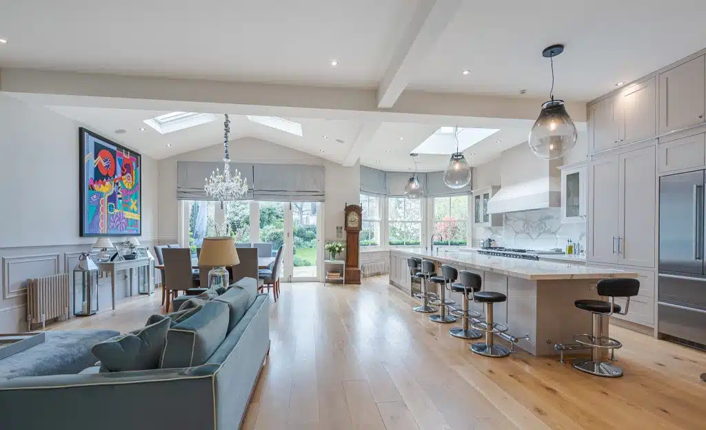 Macaulay Road Clapham Old Town Victorian location house Location Creation: Macaulay Road: open plan