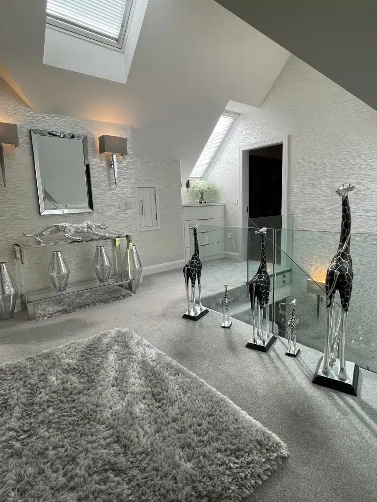 SOUTH LODGE modern buckinghamshire shoot location house upstairs landing 2