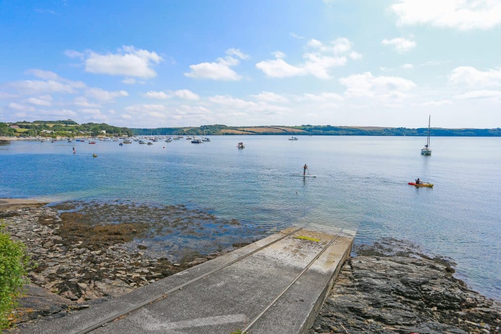 THE BEECHES cornwall large location house sea views 22. Hugh Hastings The Beeches Restronguet Point Feock Aug 2018