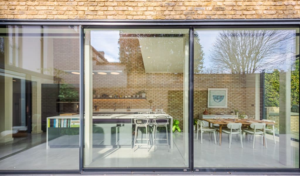 Blenkarne Road south west london modern victorian location house Location Creation: Blenkare: Back doors