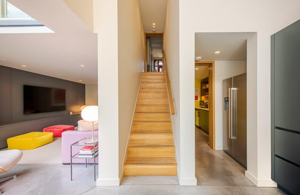 Blenkarne Road south west london modern victorian location house Location Creation: Blenkare: Extension