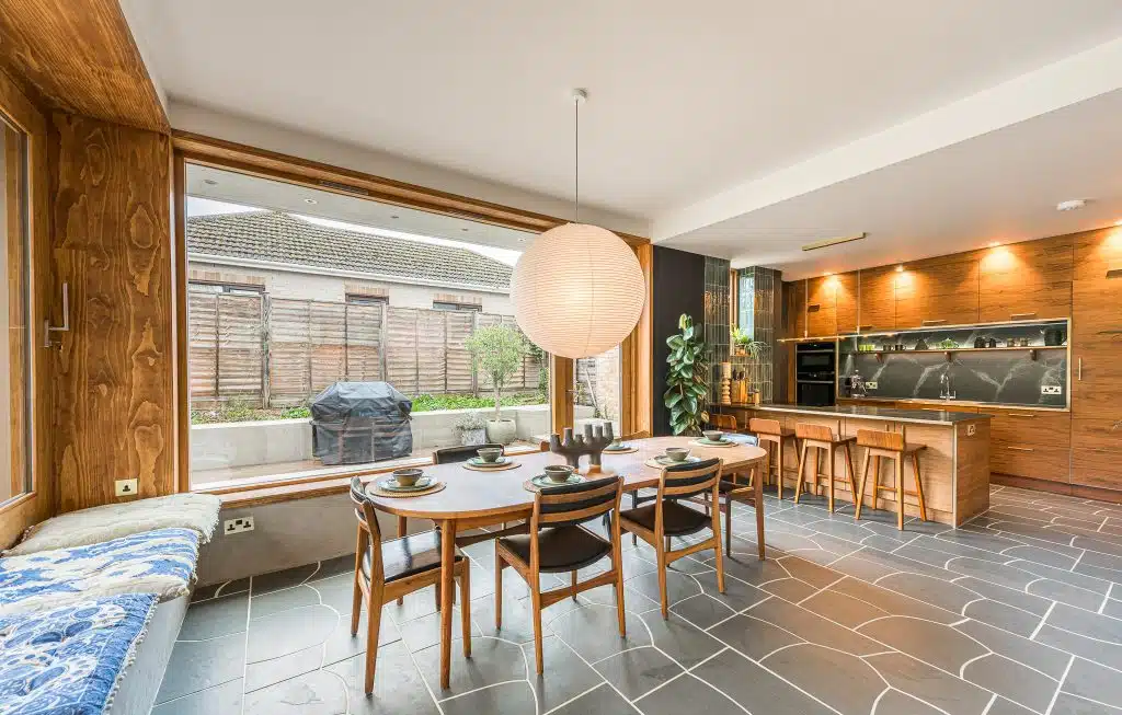 HENLEY HOUSE architecturally designed shoot home reading Location Creation:Henley House RG9:Dining room 2