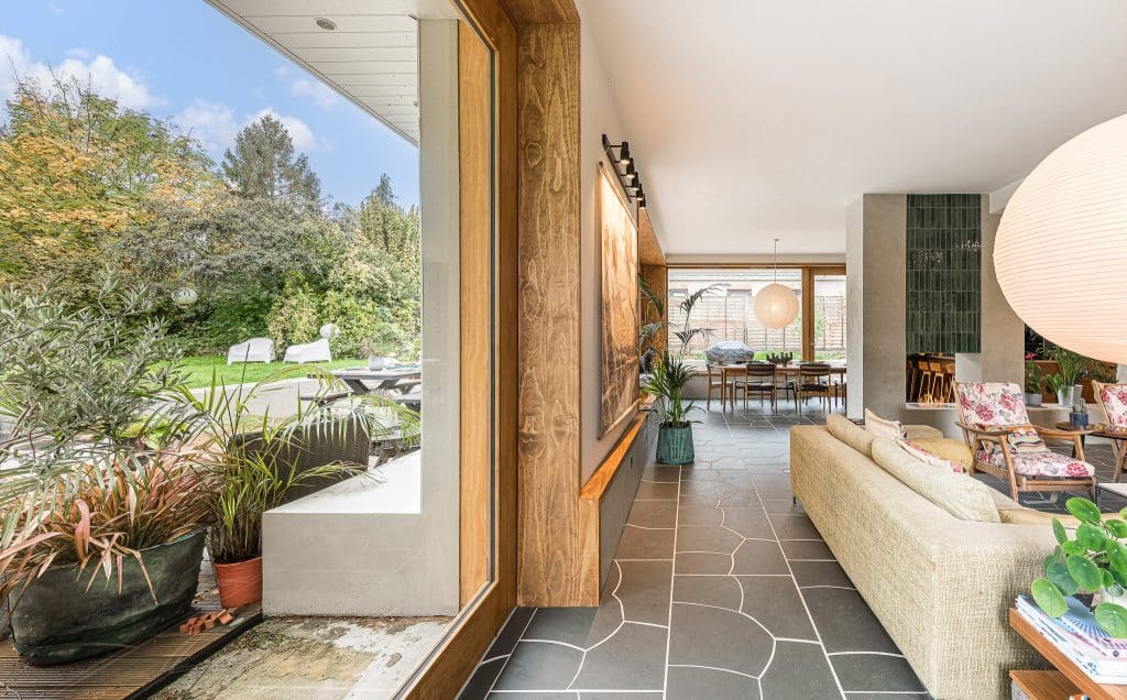 HENLEY HOUSE architecturally designed shoot home reading Location Creation:Henley House RG9:Living room sliding door 2