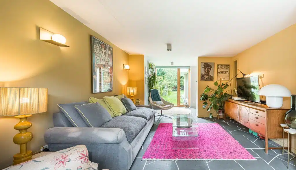 HENLEY HOUSE architecturally designed shoot home reading Location Creation:Henley House RG9:TV room