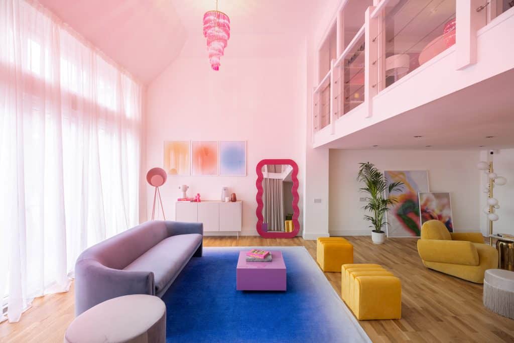 LND STUDIO west london creative space colourful bright shoot location LND Studio 040