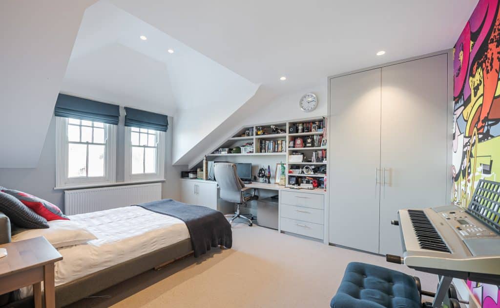 RITHERDON ROAD Modern, Architect designed Family Home location house Location Creation: Ritherdon Road: bedroom (1)
