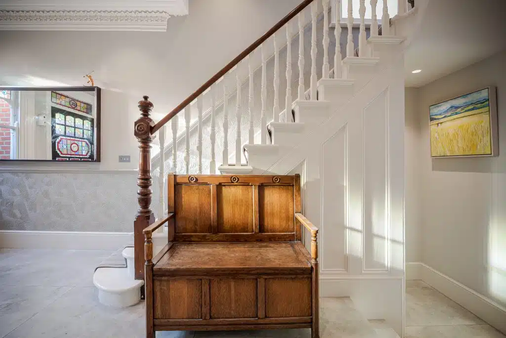 RITHERDON ROAD Modern, Architect designed Family Home location house Location Creation: Ritherdon Road: entrance hall (1)