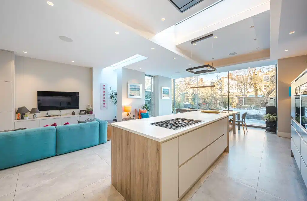 RITHERDON ROAD Modern, Architect designed Family Home location house Location Creation: Ritherdon Road: kitchen
