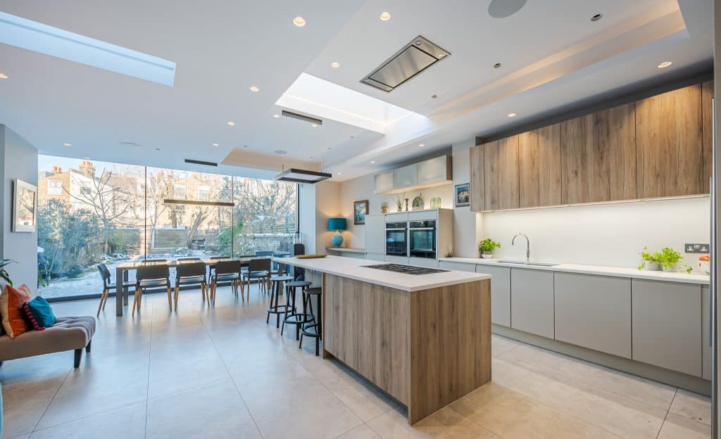 RITHERDON ROAD Modern, Architect designed Family Home location house Location Creation: Ritherdon Road: kitchen