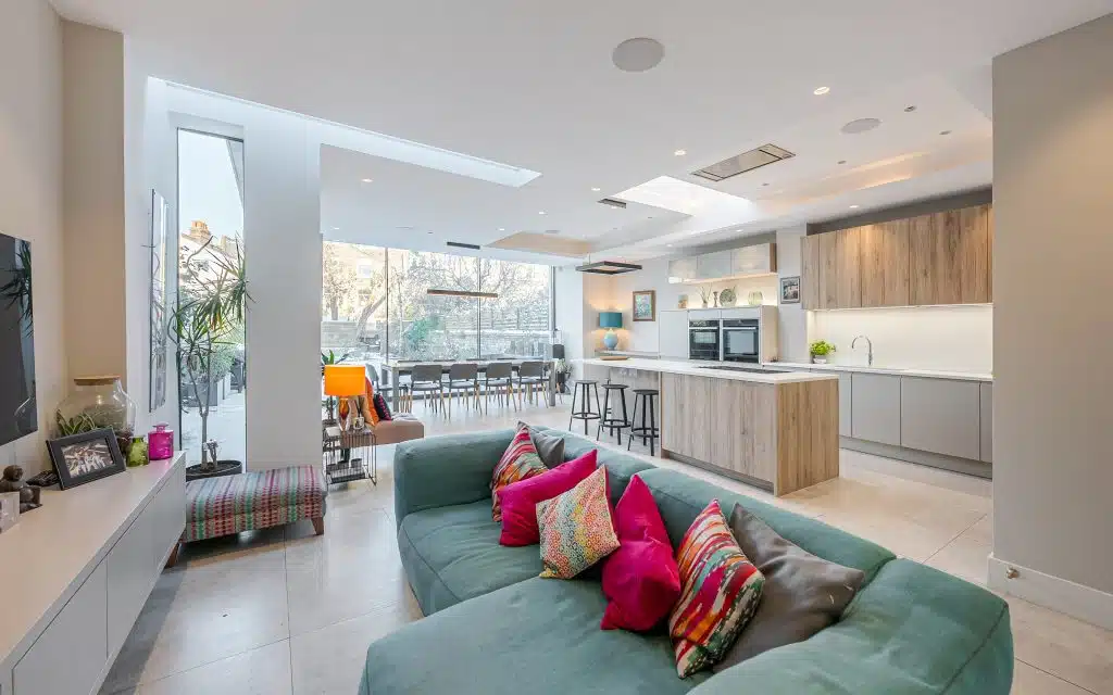 RITHERDON ROAD Modern, Architect designed Family Home location house Location Creation: Ritherdon Road: living space