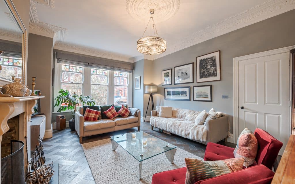 RITHERDON ROAD Modern, Architect designed Family Home location house Location Creation: Ritherdon Road: sitting room (1)