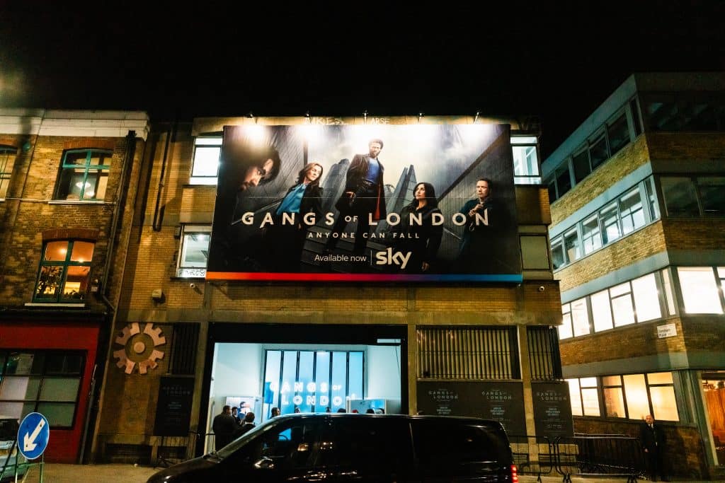 UNLOCKED shoreditch event venue studio shoot location Gangs of London