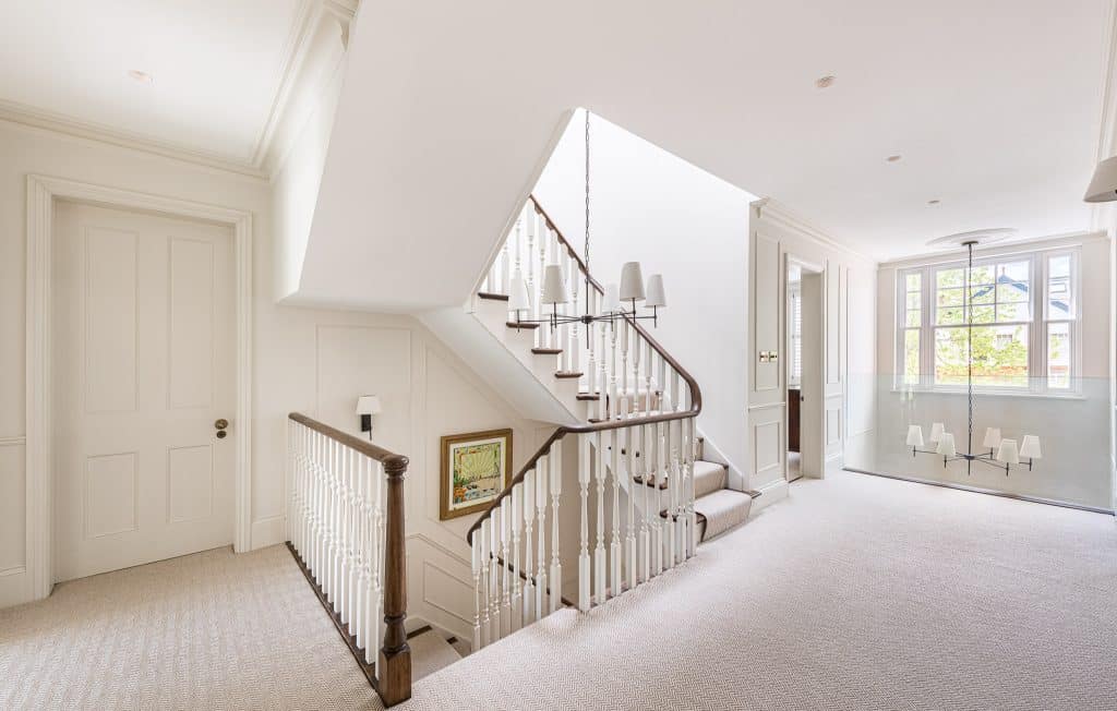 LANGHAM HOUSE twickenham richmond modern neutral location house Langham Location House TW11:landing