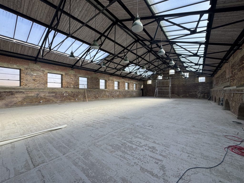 OLD STEAM FACTORY large event space studio shoot location south east london 2. ARK Loc - Old Steam Factory - First Floor