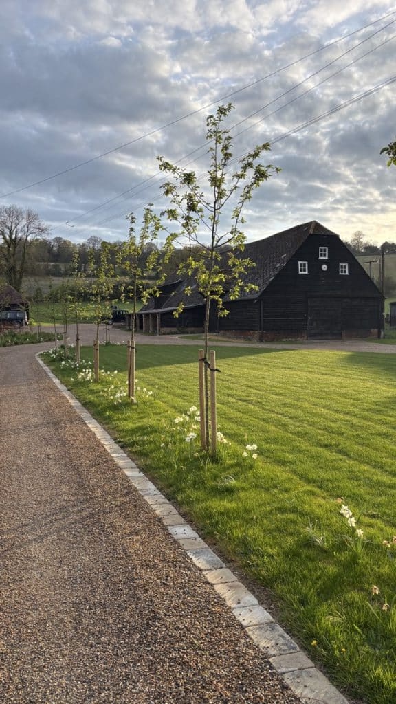 ROLLING HILL FARM Kent countryside shoot location house Barn - Lower Austin Lodge exterior12
