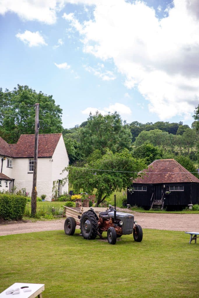 ROLLING HILL FARM Kent countryside shoot location house Barn - Lower Austin Lodge exterior9