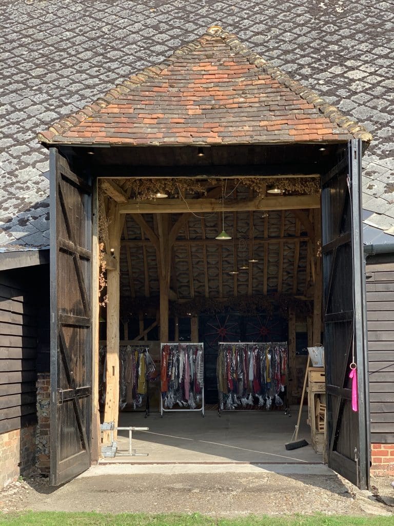 ROLLING HILL FARM Kent countryside shoot location house Lower Austin Lodge Barn interior1