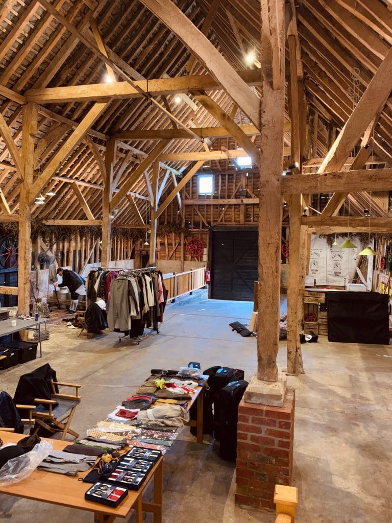 ROLLING HILL FARM Kent countryside shoot location house Lower Austin Lodge Barn interior3