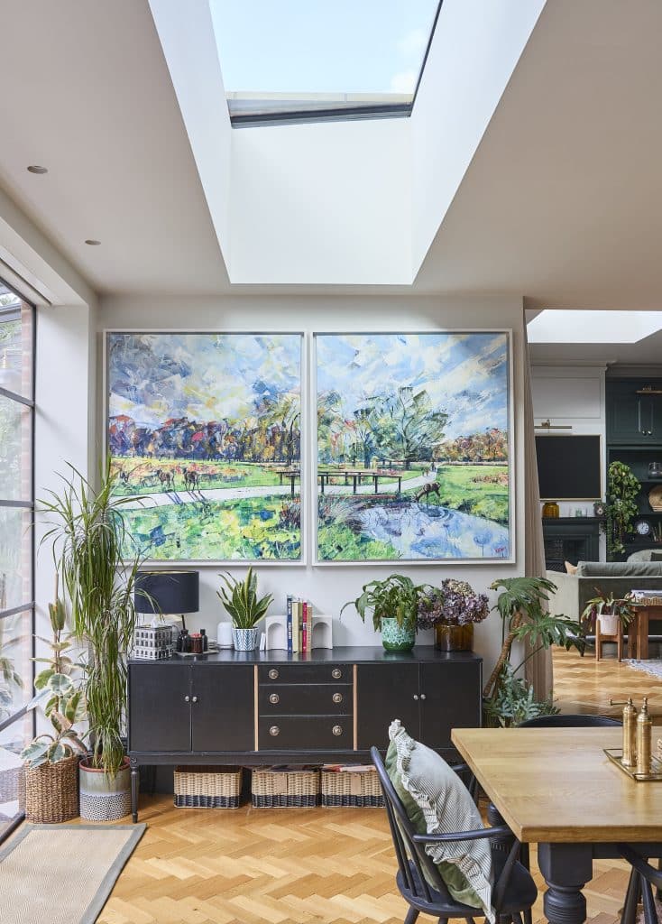 FAIRFAX FAMILY Family home shoot location twickenham Dining Area (2)