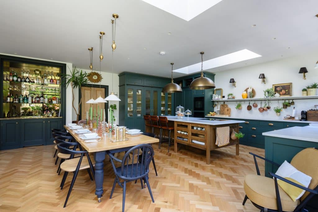 FAIRFAX FAMILY Family home shoot location twickenham Kitchen
