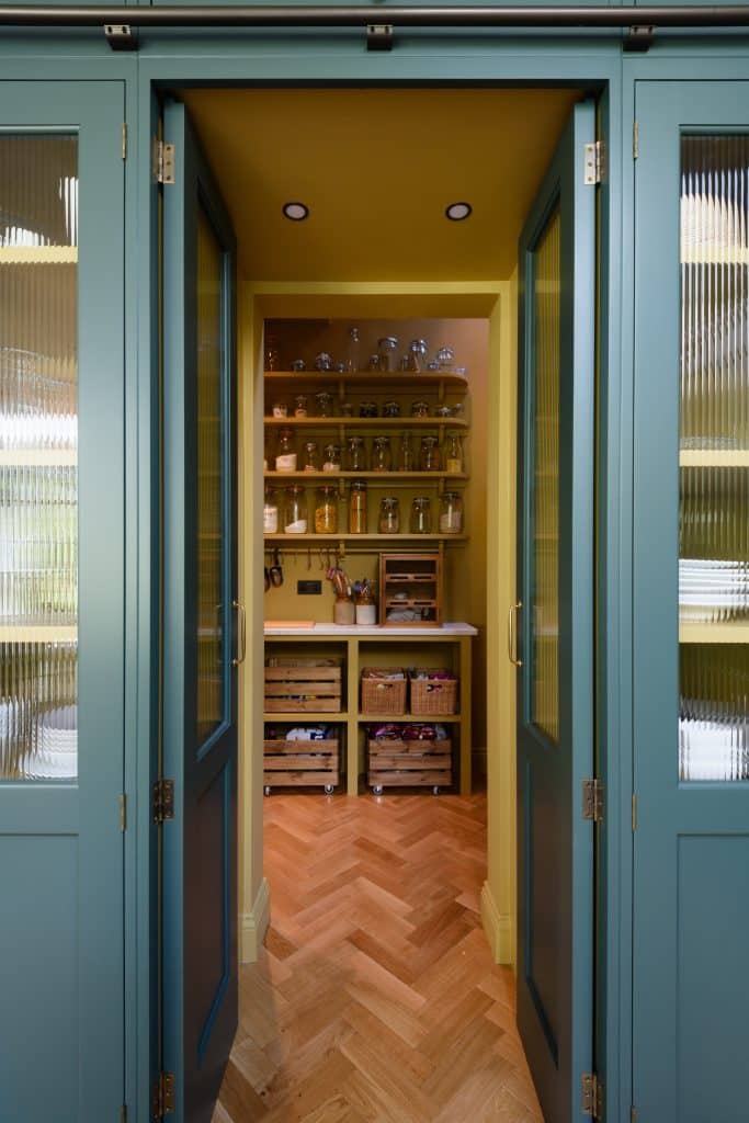 FAIRFAX FAMILY Family home shoot location twickenham Kitchen Pantry