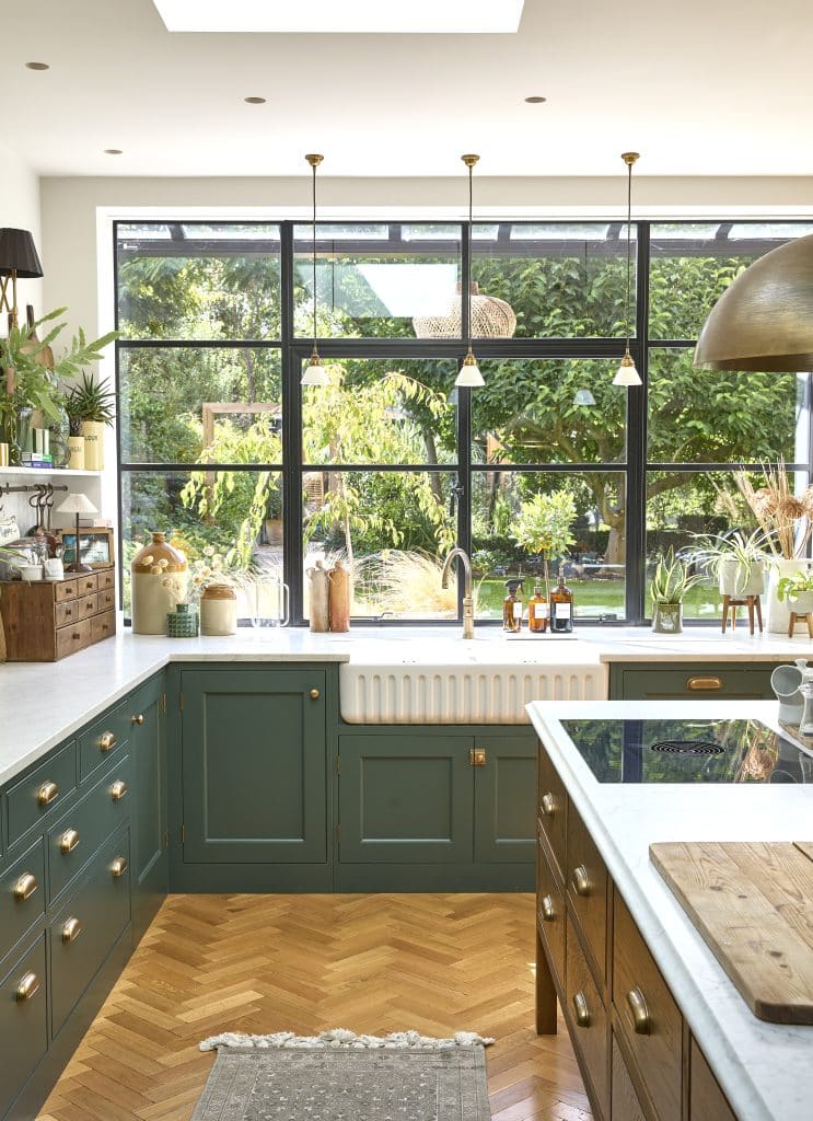 FAIRFAX FAMILY Family home shoot location twickenham Kitchen Window