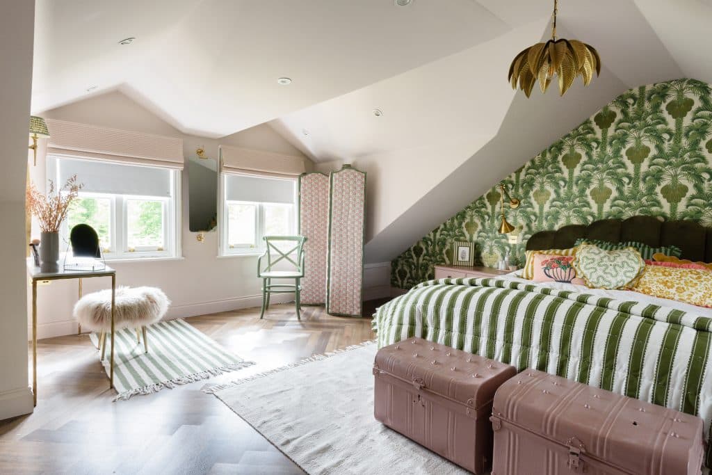 FAIRFAX FAMILY Family home shoot location twickenham Loft Master Bedroom(1)