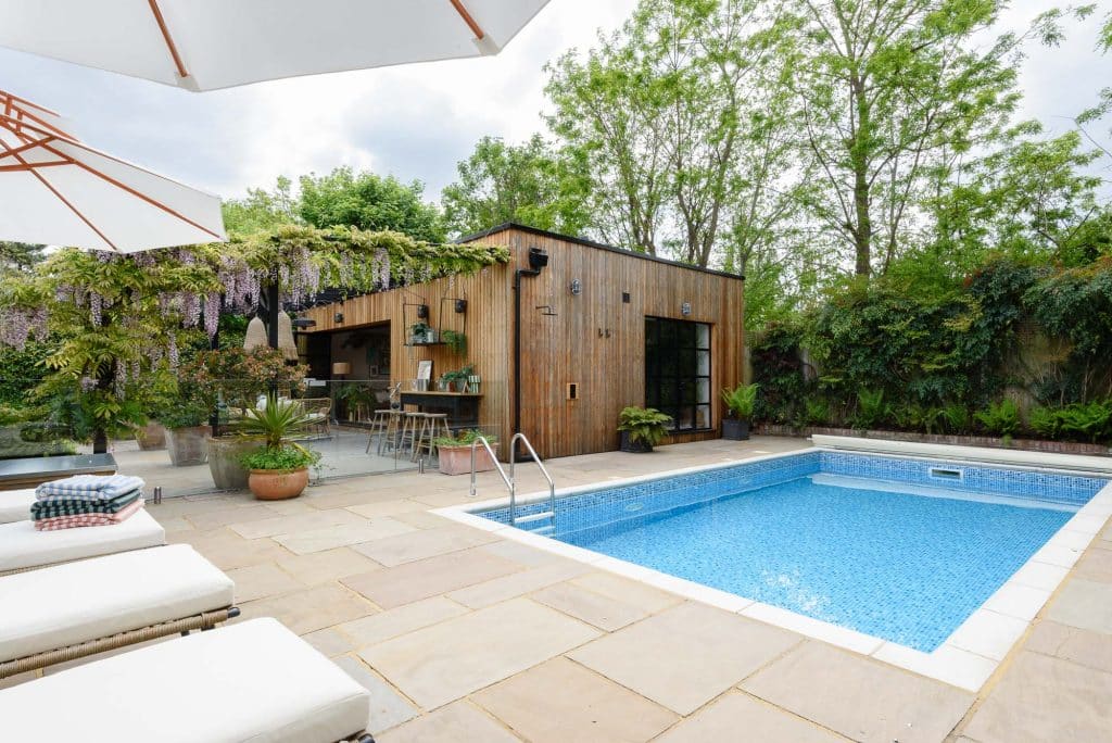 FAIRFAX FAMILY Family home shoot location twickenham Swimming Pool (3)