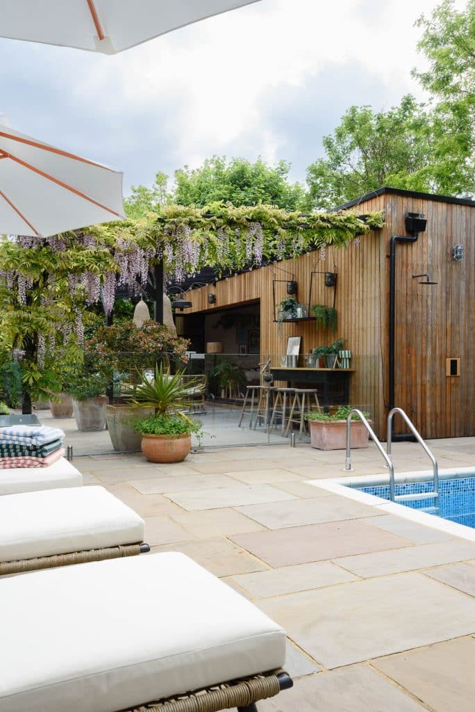 FAIRFAX FAMILY Family home shoot location twickenham Swimming Pool (4)