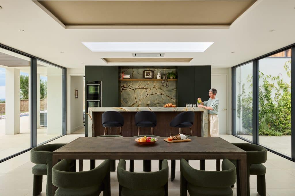 SURREY VIEW contemporary surrey location house leatherhead The Walled Garden3059