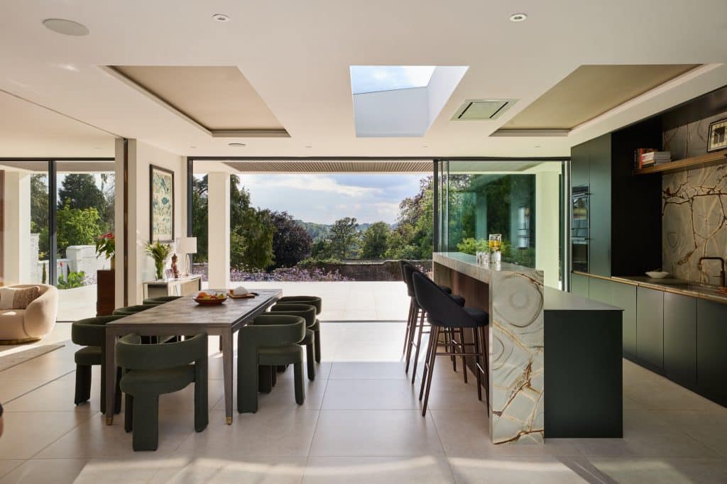 SURREY VIEW contemporary surrey location house leatherhead The Walled Garden3152