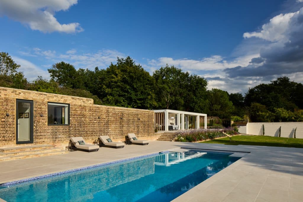 SURREY VIEW contemporary surrey location house leatherhead The Walled Garden3175