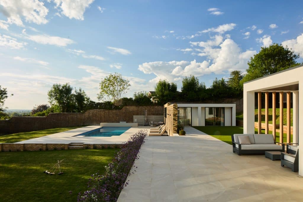 SURREY VIEW contemporary surrey location house leatherhead The Walled Garden3216