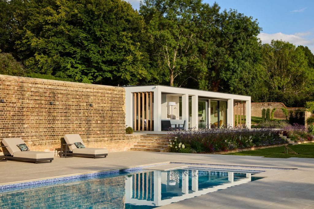SURREY VIEW contemporary surrey location house leatherhead The Walled Garden3220