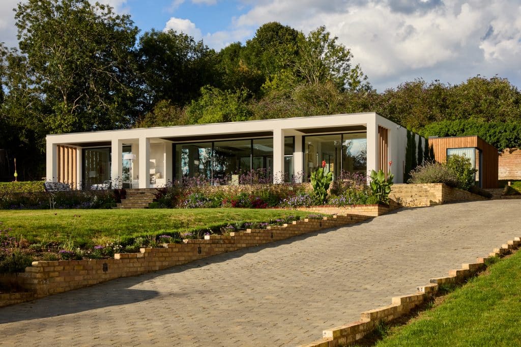 SURREY VIEW contemporary surrey location house leatherhead The Walled Garden3227